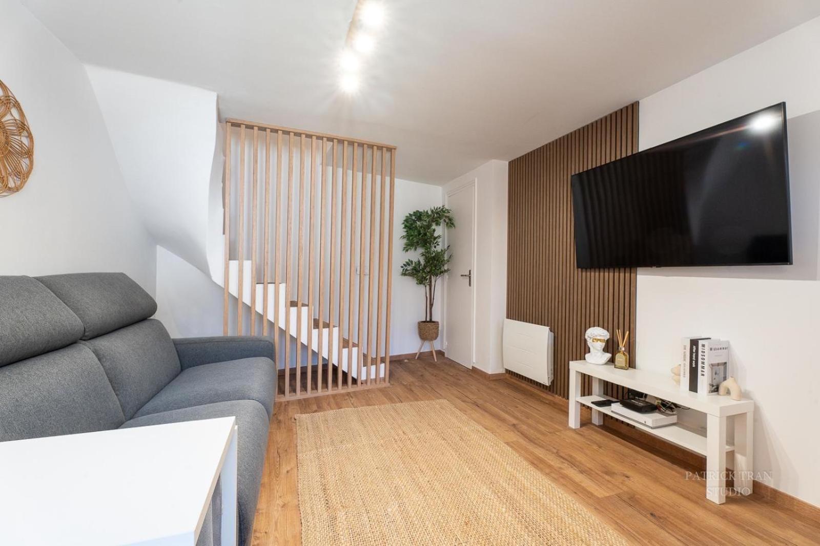 Maison De Ville En Triplex Pour 6 Personnes Pres De Disney Et Paris Монтеврен Экстерьер фото
